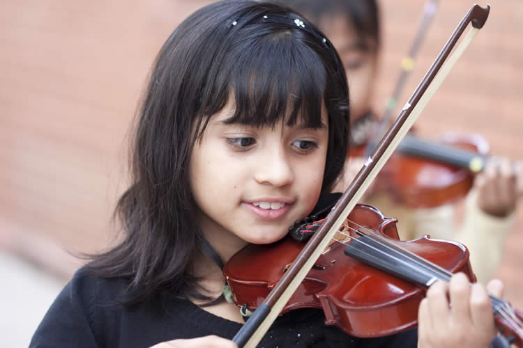 Violin Student 